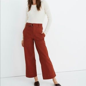 Madewell Utility Wide-Leg Pant 26